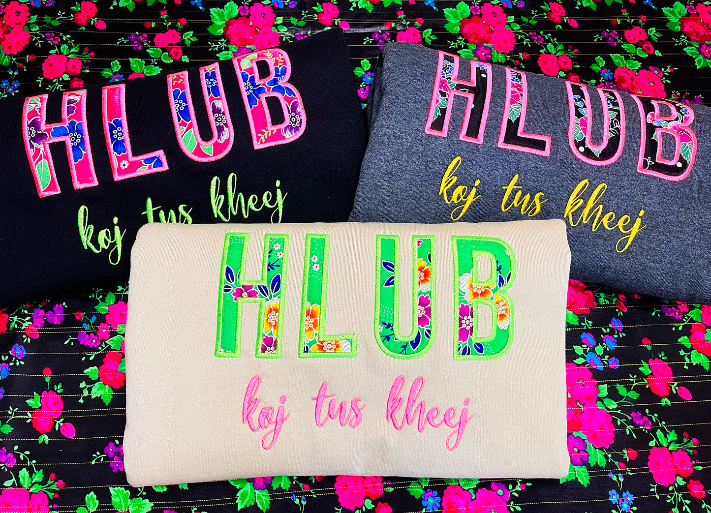 Hlub Koj Tus Kheej CUSTOMIZATION Crewneck (PRE-ORDER)
