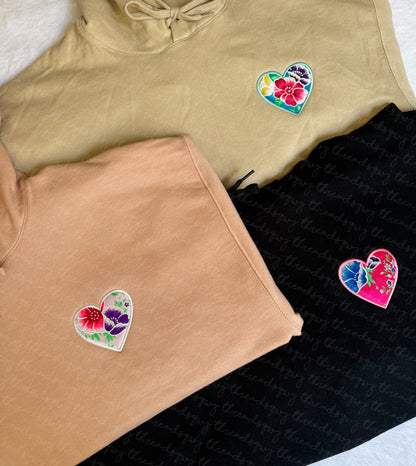 "Kuv Hlub Koj" Retro Heart CUSTOMIZATION Hoodie (PRE-ORDER)