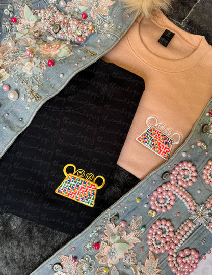 Paj Ntaub Mos Phiaj CUSTOMIZATION Crewneck (PRE-ORDER)