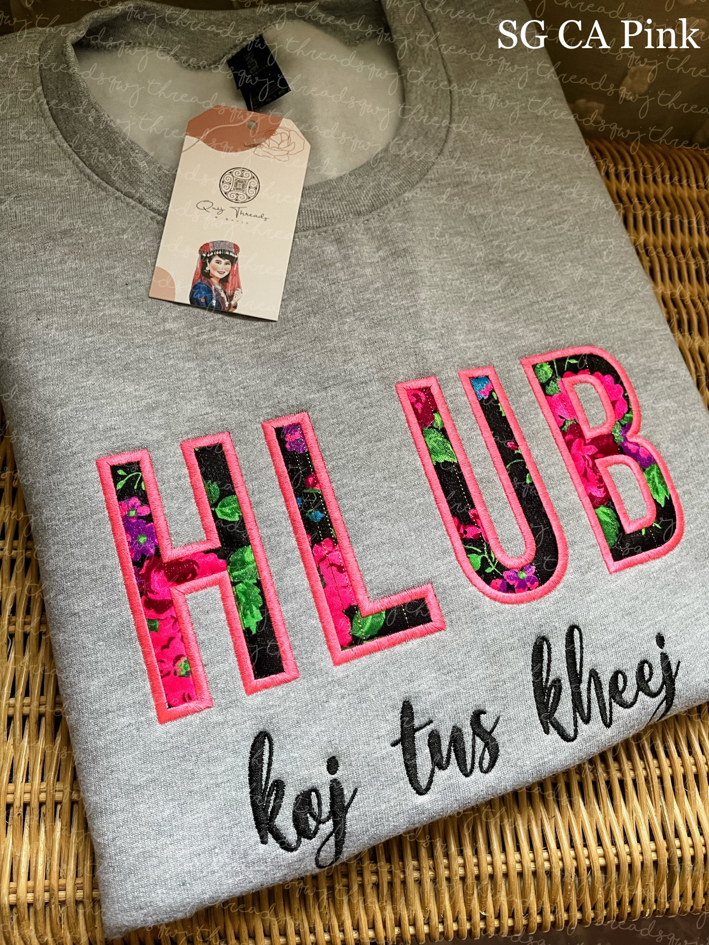 Hlub Koj Tus Kheej (Love Yourself) Crewneck (PRE-ORDER)
