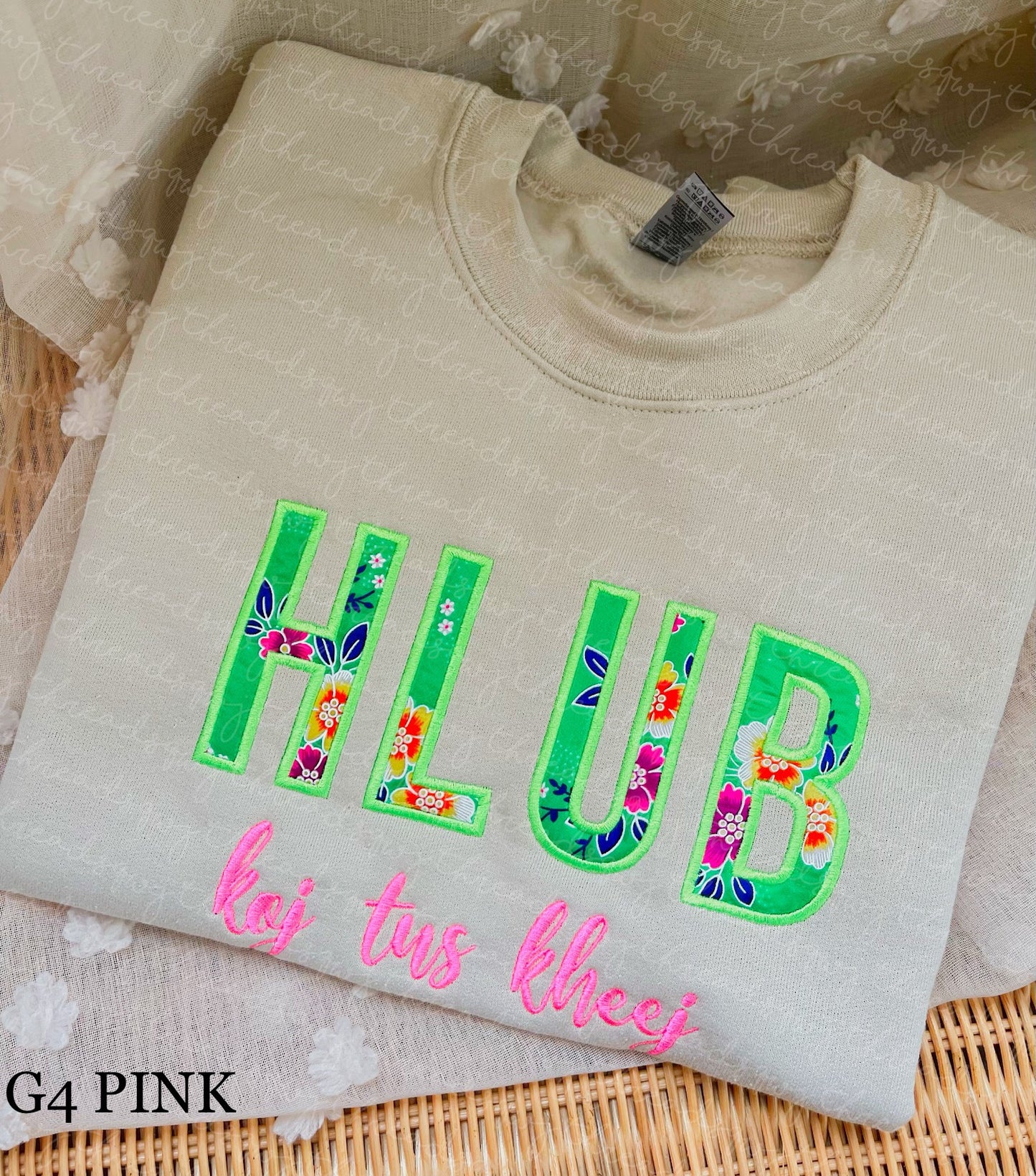 Hlub Koj Tus Kheej (Love Yourself) Crewneck (PRE-ORDER)