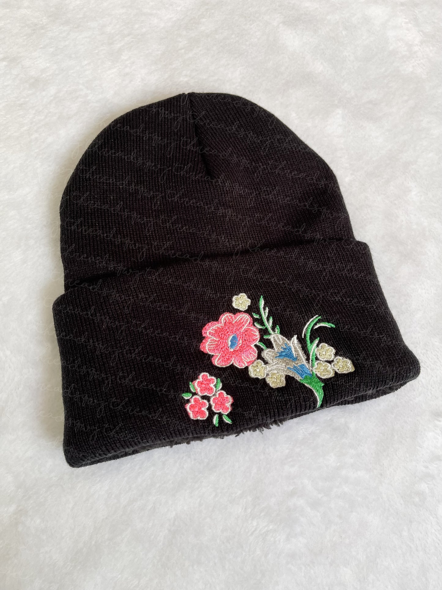 Lis Loos Embroidered Beanie (PRE-ORDER)
