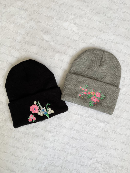 Lis Loos Embroidered Beanie (PRE-ORDER)