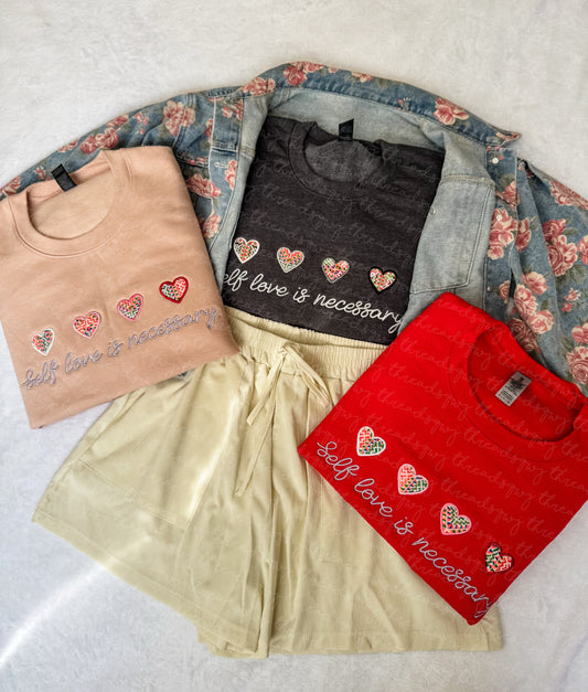 Self Love Scraps Paj Ntaub Mos Crewneck (LIMITED PRE-ORDER)